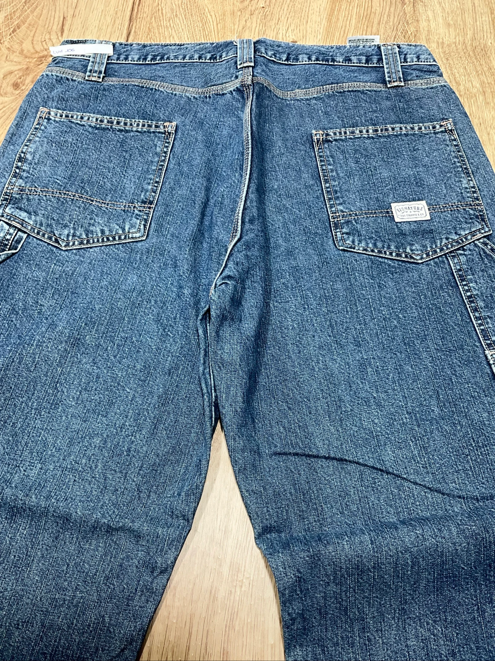 Jean Levi's Signature Carpenter W36 L30 Workwear 100% Coton Bleu – photo 9